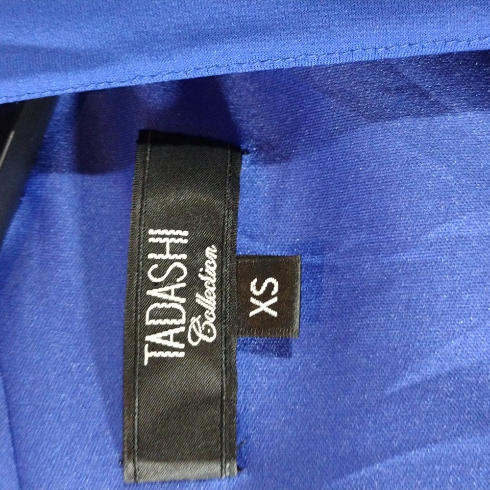 TADASHI Collection Tadashi Shoji Blue Hues Ombre Pencil Dress - Picture 4 of 5